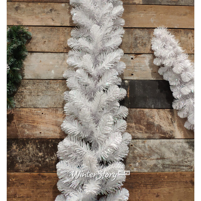 Хвойная гирлянда Исландская белоснежная 180*30 см, ПВХ Triumph Tree