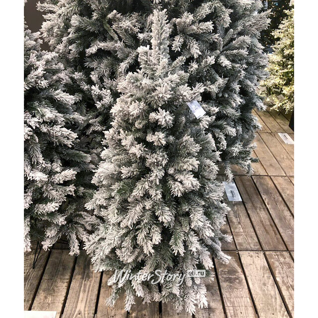 Искусственная елка Атлантида заснеженная 155 см, ПВХ Black Box