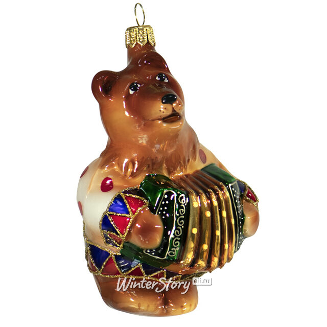 Новогодняя Игрушка Медведь Новогодняя Игрушка Медведь