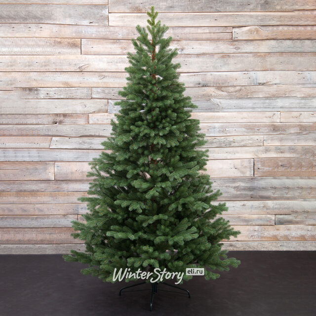 Искусственная елка Швейцарская 230 см, ЛИТАЯ 100% Black Box