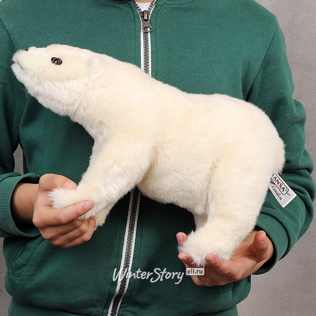 Мягкая игрушка Полярный медведь стоящий 30 см Hansa Creation