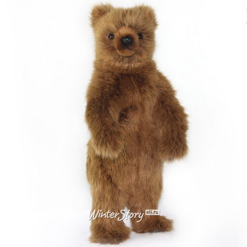 Мягкая игрушка Медведь гризли стоящий 40 см Hansa Creation