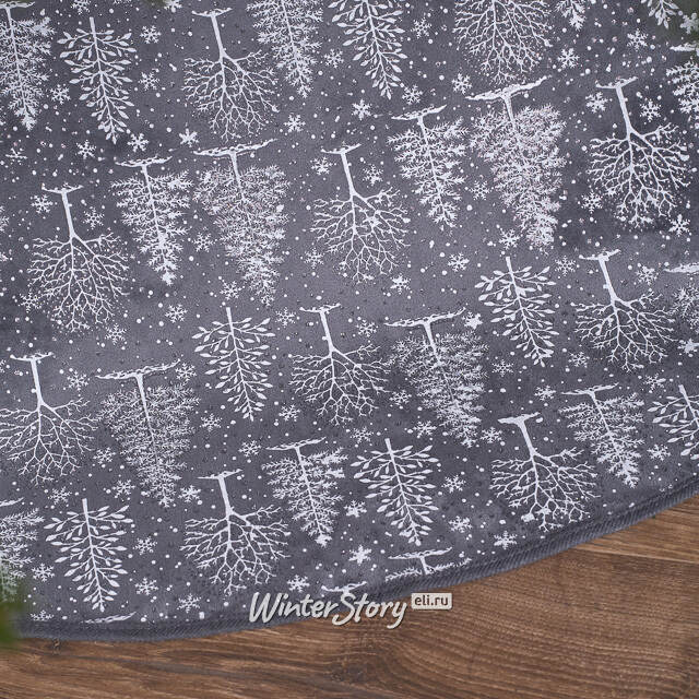 Юбка для елки Датская классика 95 см дымчатая Koopman