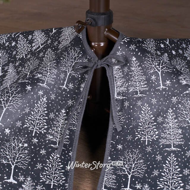 Юбка для елки Датская классика 95 см дымчатая Koopman