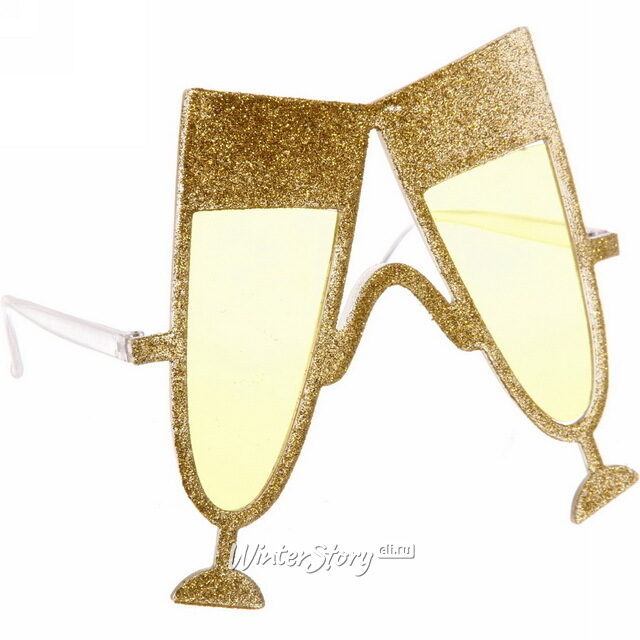Новогодние очки Бокалы 15*14 см Serpantin