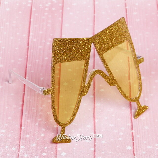 Новогодние очки Бокалы 15*14 см Serpantin