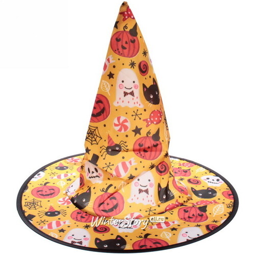 Карнавальная шляпа Funny Halloween 38*30 см Serpantin