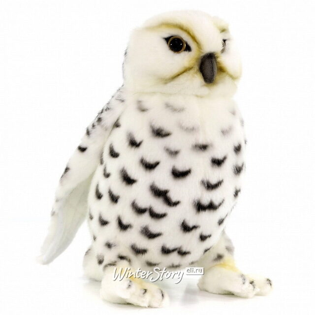 Мягкая игрушка Сова арктическая 27 см Hansa Creation