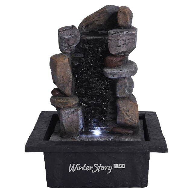 Декоративный фонтан Remunes 27*22 см с LED подсветкой Koopman