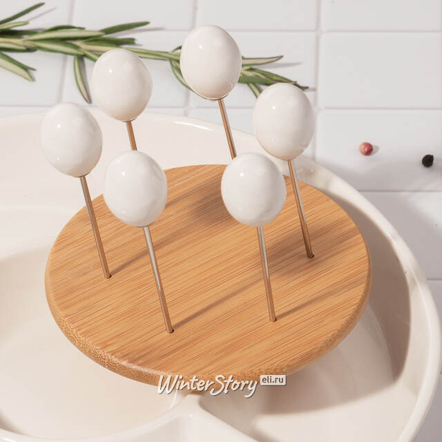 Набор для сервировки - менажница Appetizer 25 см, со шпажками Koopman