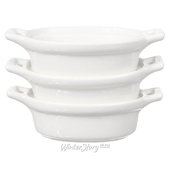 Набор форм для запекания Piatto da Ellipse 14 см, 3 шт Koopman