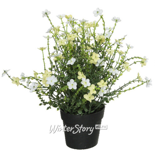 Искусственный цветок в горшке Daisy White 28 см Kaemingk