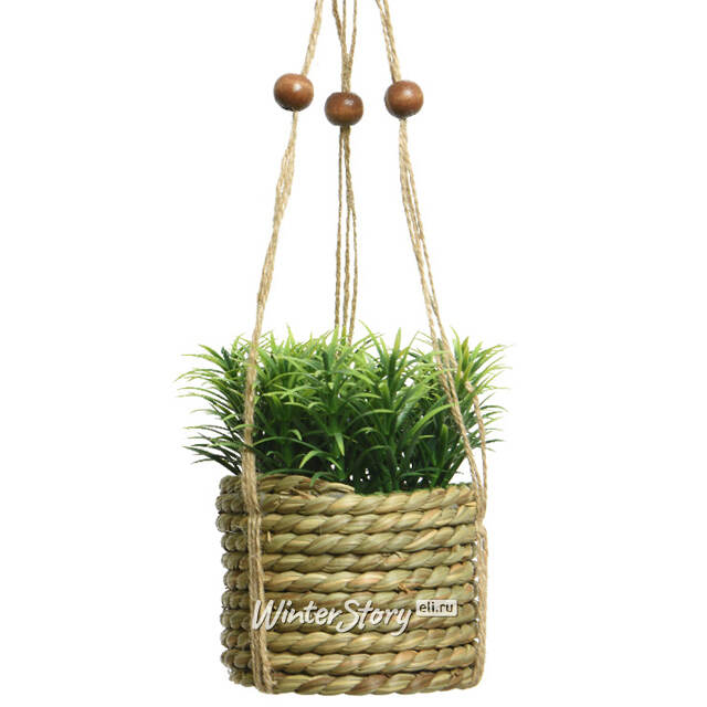 Искусственное растение в кашпо Циперус 12 см Kaemingk