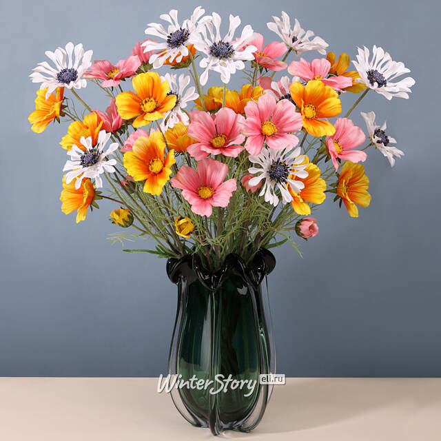 Искуcственный цветок Scabiosa - Perfecta White 65 см EDG