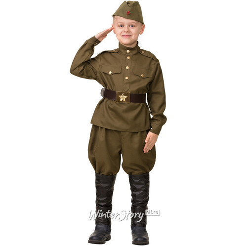 Детская военная форма Солдат, рост 134 см Батик