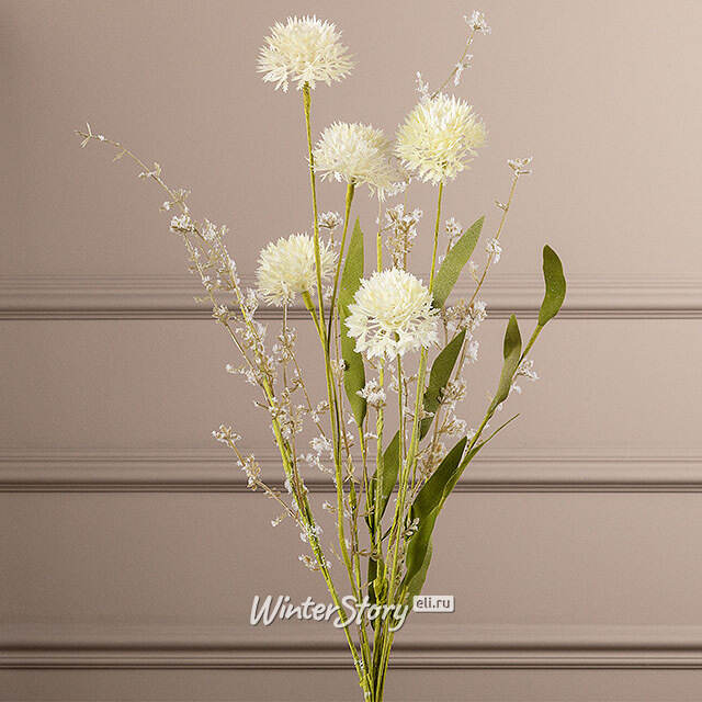 Искусственная ветка Daisy White 60 см Kaemingk