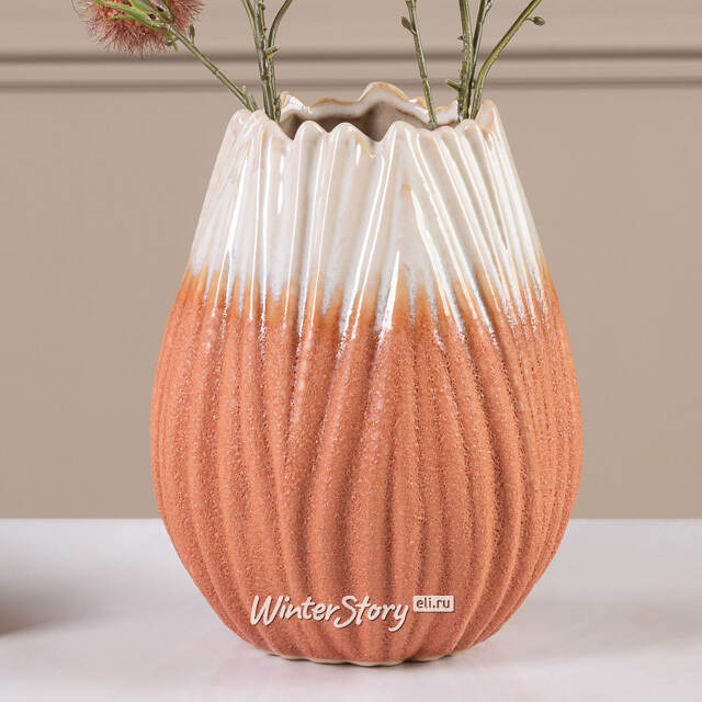 Декоративная ваза Mioretta 18 см, фарфор Kaemingk