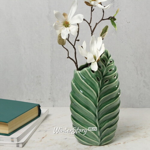 Фарфоровая ваза для цветов Tropical Vibes 22 см Kaemingk