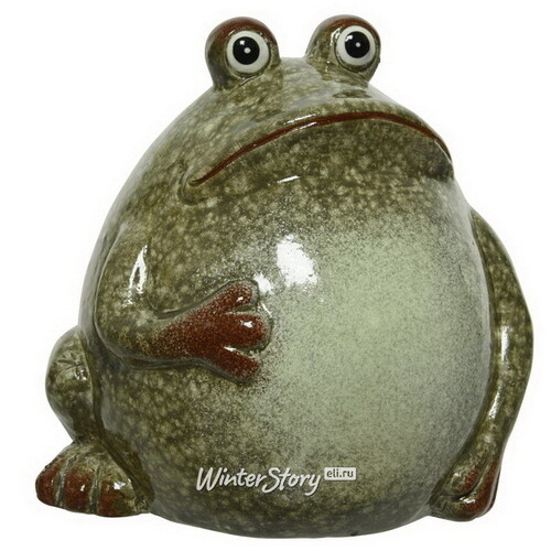 Садовая фигурка Froggy lake - Лягушка Морти 16 см Kaemingk