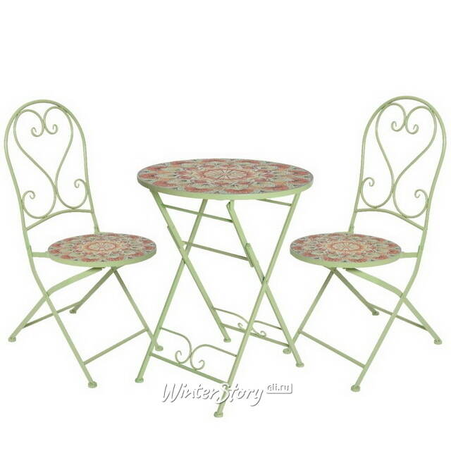 Комплект садовой мебели Бернардо: 1 стол + 2 стула Kaemingk