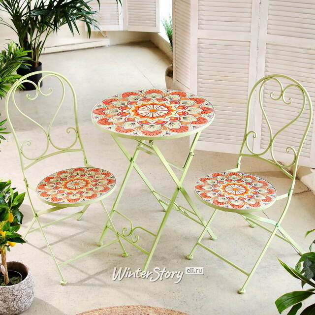 Комплект садовой мебели Бернардо: 1 стол + 2 стула Kaemingk