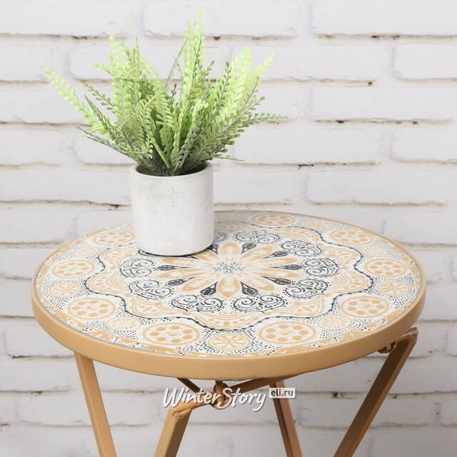 Подставка для растений с мозаикой Розатто 67*36 см Kaemingk