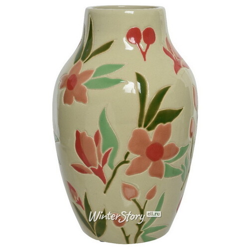 Керамическая ваза Fiori Magnolia 28 см Kaemingk