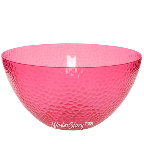 Пластиковый салатник Портофино 26*13 см розовый Kaemingk