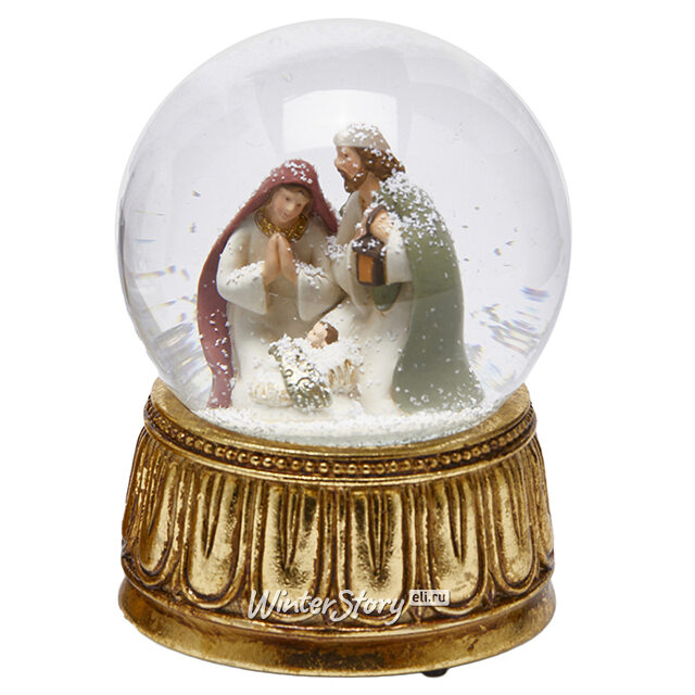 Снежный шар Рождество - Светлые Мгновения 15*10 см EDG