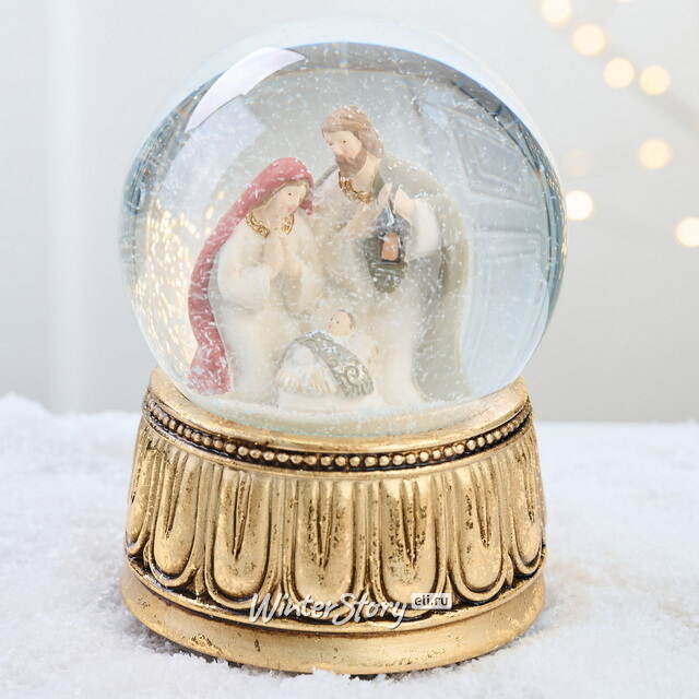 Снежный шар Рождество - Светлые Мгновения 15*10 см EDG