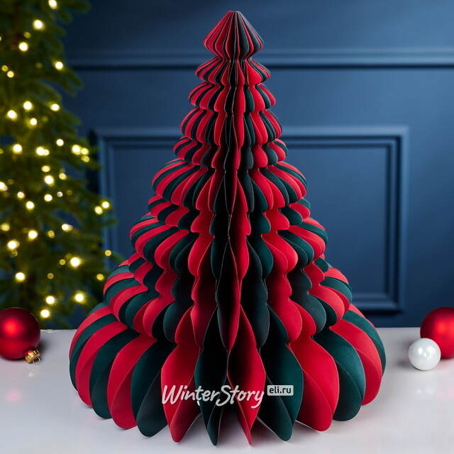 Бумажное украшение Елка Mondrian de la Vol 40 см EDG