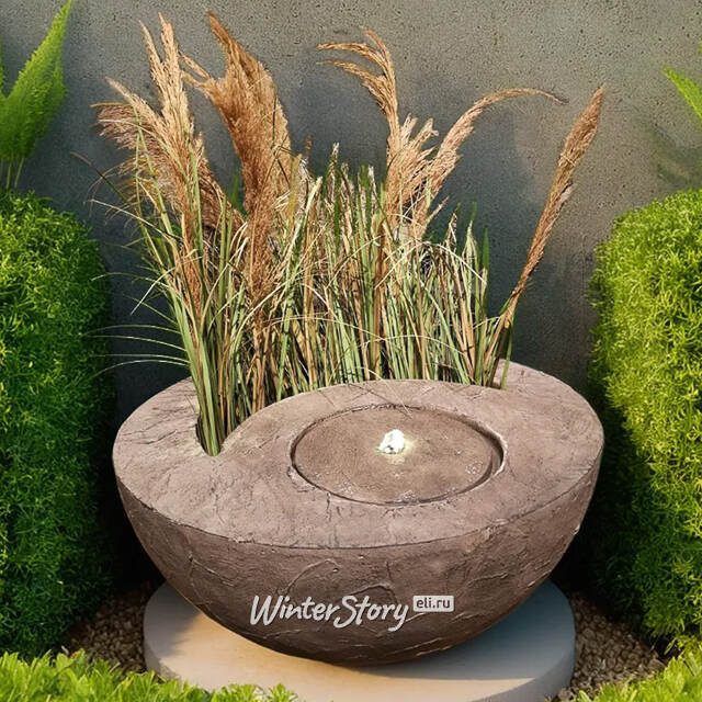 Декоративный фонтан Рэдклифф 66 см песочный, с LED подсветкой Kaemingk