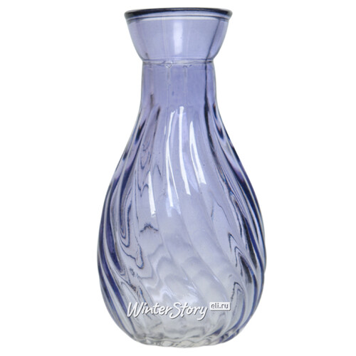 Маленькая ваза Кэрол 10 см фиолетовая Kaemingk