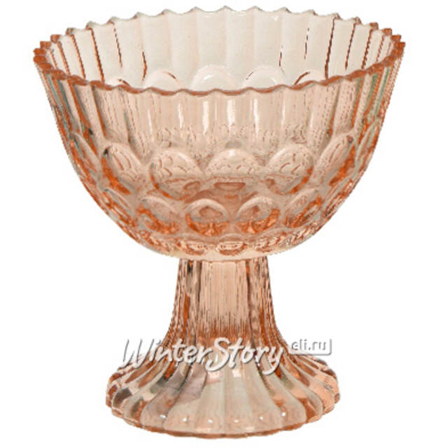 Креманка для десерта Мон Шери 380 мл 13*12 см, персиковый Kaemingk