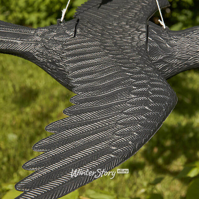 Декоративная фигура для сада Черный Ворон 58*40 см Koopman