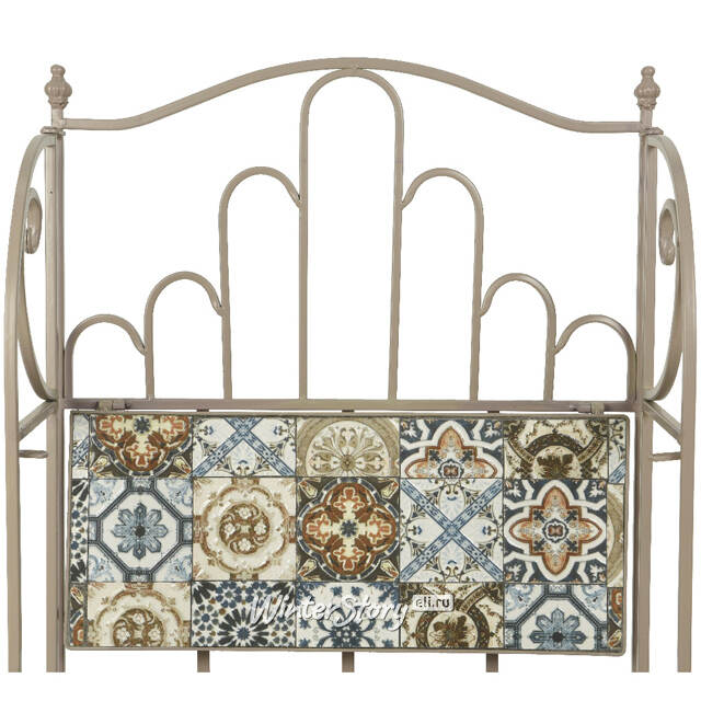 Металлическая этажерка с мозаикой Гран Тулуз 118*57*31 см Kaemingk