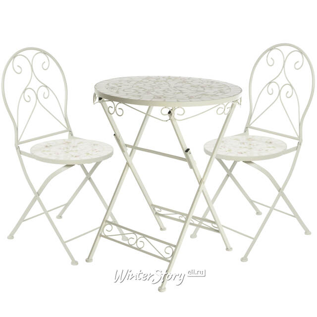 Комплект садовой мебели Флорентин Тессера: 1 стол + 2 стула Kaemingk