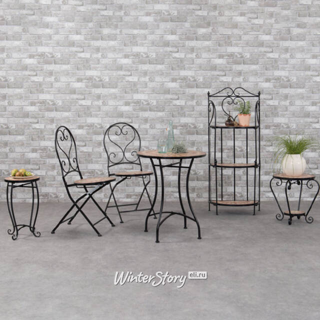 Комплект садовой мебели Андорра: 1 стол + 2 стула Kaemingk