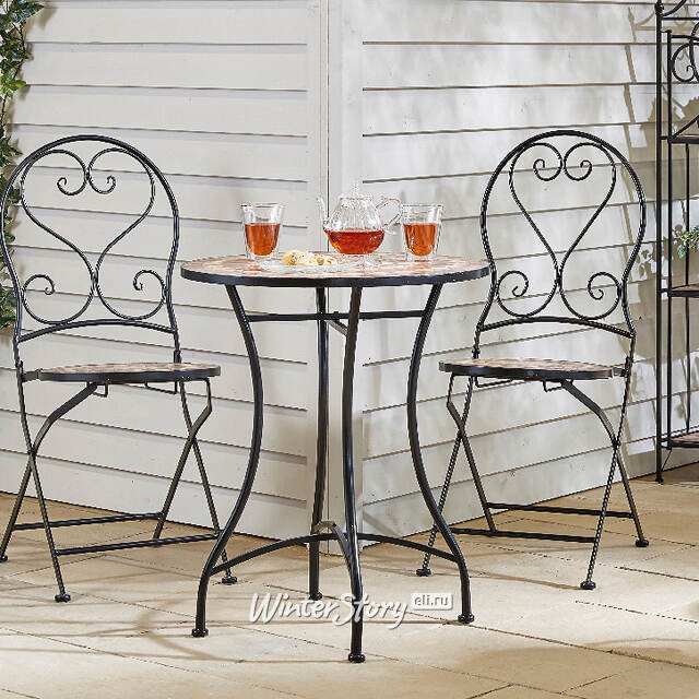 Комплект садовой мебели Андорра: 1 стол + 2 стула Kaemingk