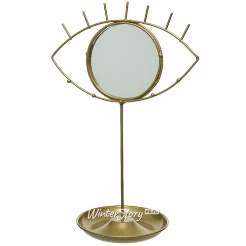 Подставка для украшений - зеркало Золотое Око Исиды 34 см Kaemingk