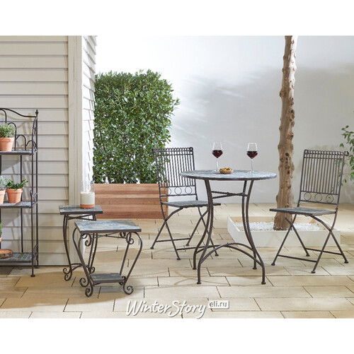 Комплект садовой мебели Штутгарт: 1 стол + 2 стула Kaemingk