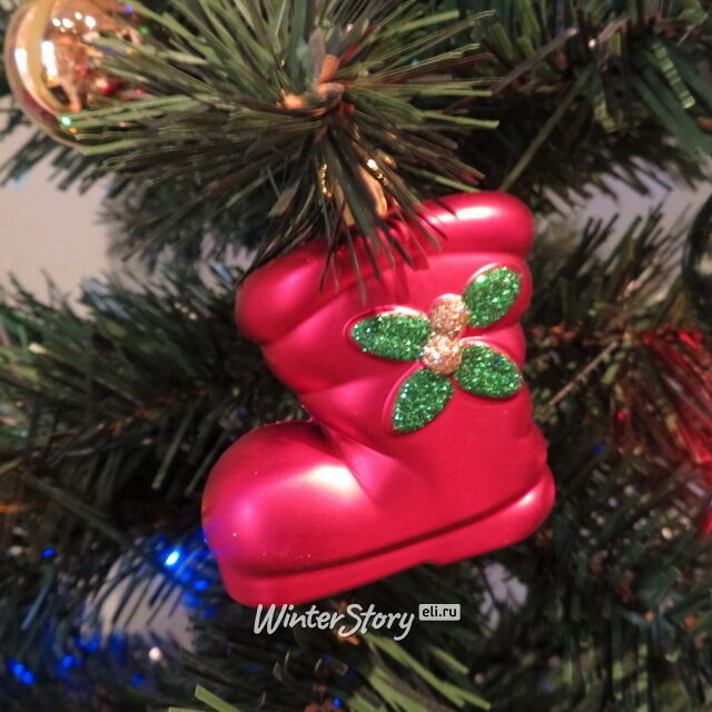 Настольная елка Christmas Story 90 см с игрушками и разноцветной LED гирляндой на батарейках, ПВХ Edelman