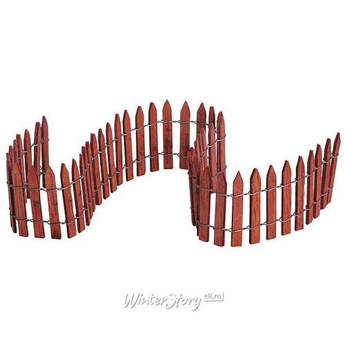 Забор деревянный , 46*4 см Lemax