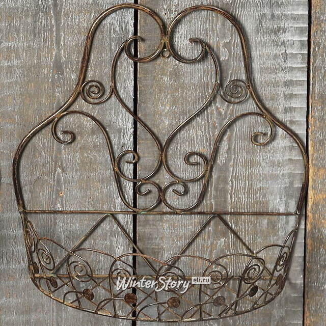 Подвесное кашпо Grange Birch 35 см, металл Boltze