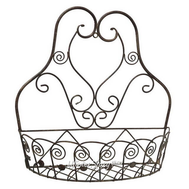 Подвесное кашпо Grange Birch 35 см, металл Boltze