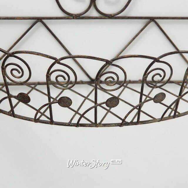 Подвесное кашпо Grange Birch 35 см, металл Boltze