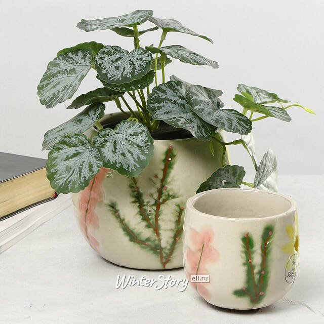 Набор декоративных кашпо Fiore Solare 10-16 см, 2 шт Kaemingk