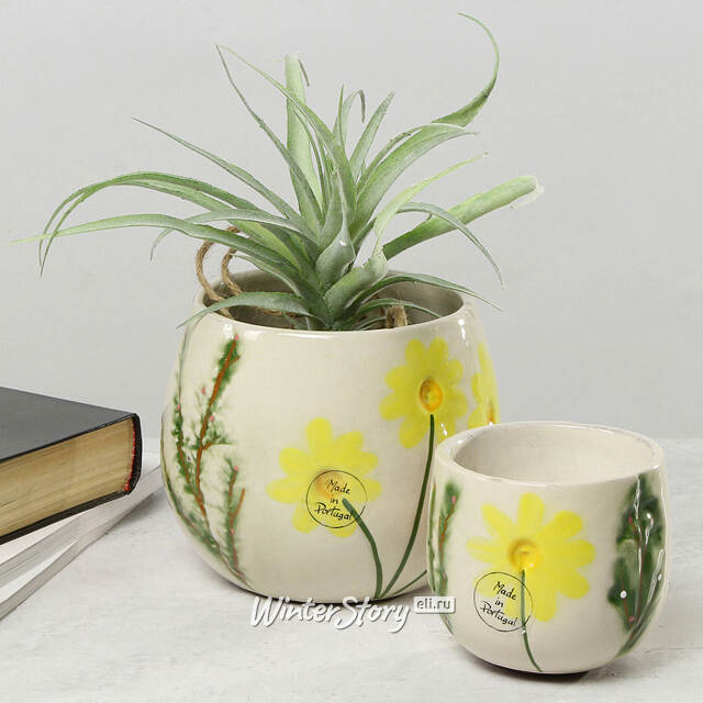 Набор декоративных кашпо Fiore Solare 10-16 см, 2 шт Kaemingk