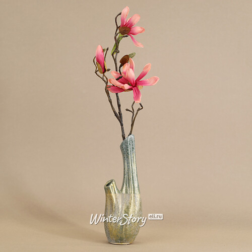 Керамическая ваза Portela 21 см зеленая Kaemingk