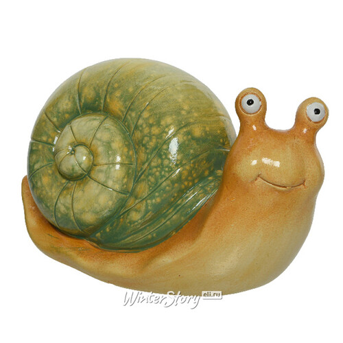 Садовая фигура Улитка Фрэнк - Smiley Snail 15 см Kaemingk